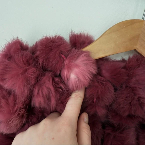 vintage fur bauble scarf - Picture 5 of 5